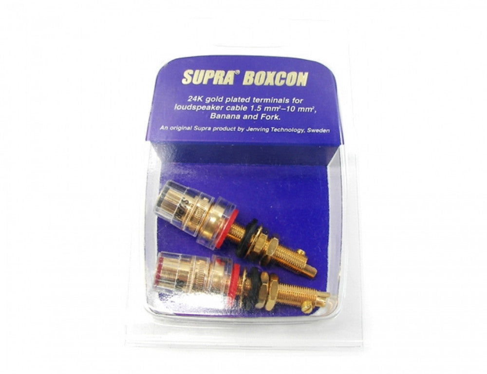 Supra BOXCON BINDING POST Pair