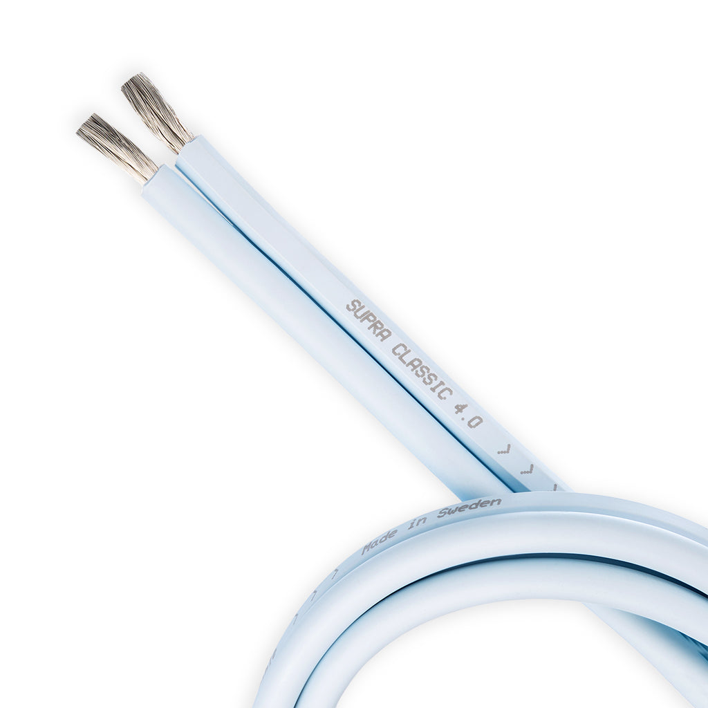 Supra Classic 2 x 4.0mm Combicon Terminated Speaker Cable