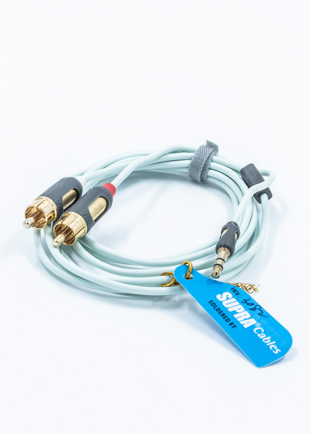 SUPRA MP CABLE- 2RCA 3.5MM STEREO MINI PLUG INTERCONNECT
