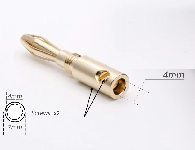 SUPRA RONDO 4 X 2.5mm NAKAMICHI TERMINATED BI-AMP SPEAKER CABLE