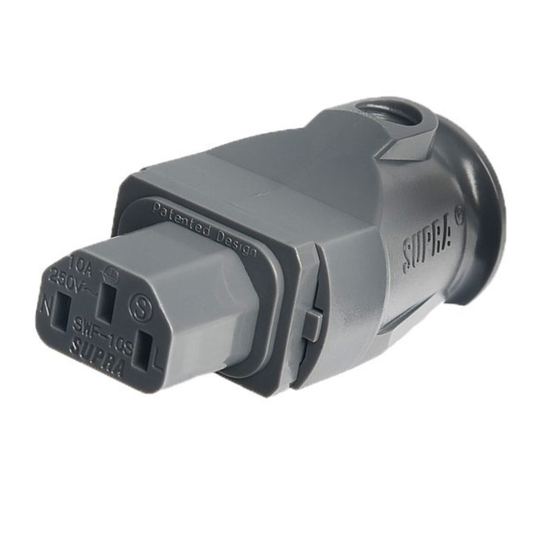 SUPRA LoRad 3x2.5 SPC (Silver Plated) Power Cable with AUS/NZ MAINS plug and Supra's IEC