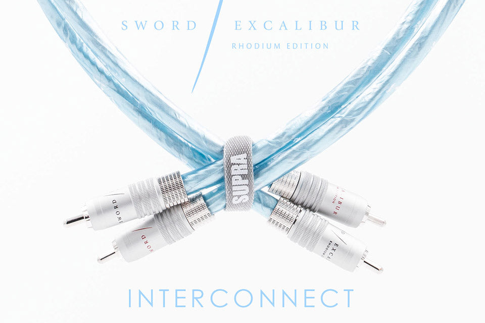 SUPRA SWORD ISL EXCALIBUR ANALOGUE INTERCONNECT CABLES