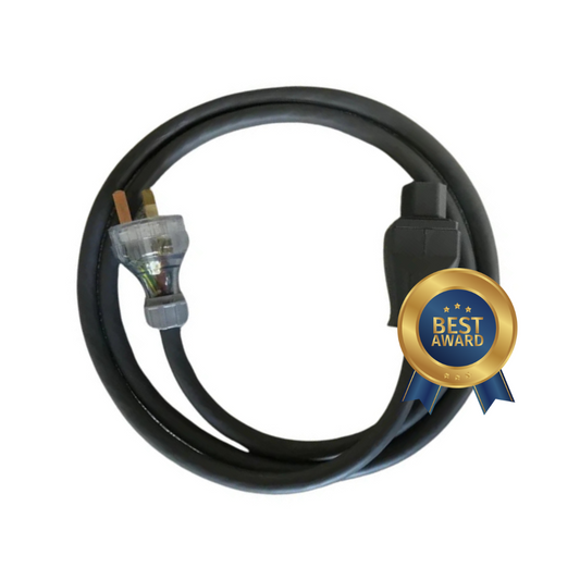 SUPRA LoRad 3x2.5 SPC (Silver Plated) Power Cable with AUS/NZ MAINS plug and Supra's IEC
