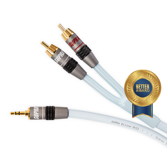 SUPRA BILINE MP-2RCA AUDIO ANALOGUE INTERCONNECT
