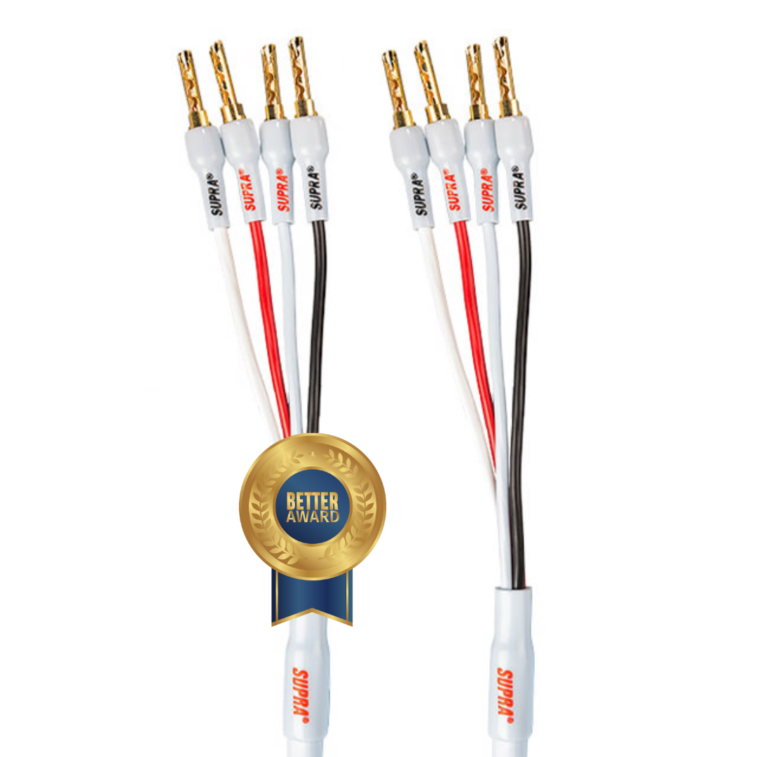 SUPRA RONDO COMBICON 4 X 2.5mm BI-AMP SPEAKER CABLE
