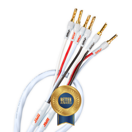 SUPRA RONDO COMBICON 4 X 2.5mm BI-WIRE SPEAKER CABLE