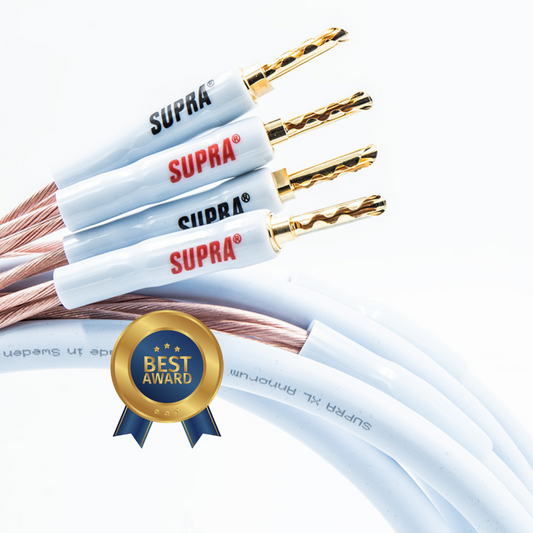 SUPRA XL ANNORUM - 2 X 3.2mm  SPEAKER CABLES