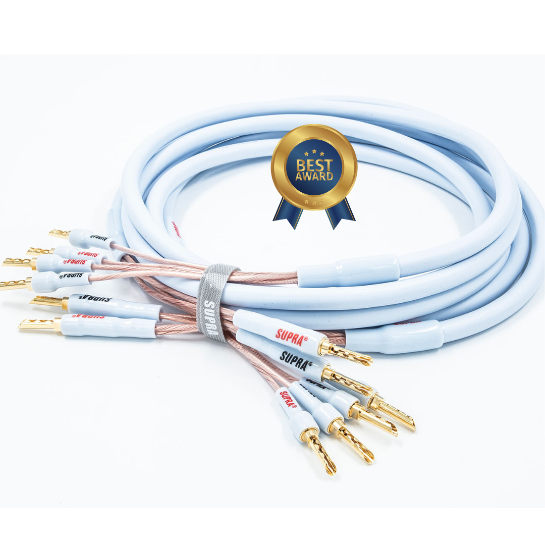 SUPRA XL ANNORUM BI-AMP - 4 X 1.6mm SPEAKER CABLES