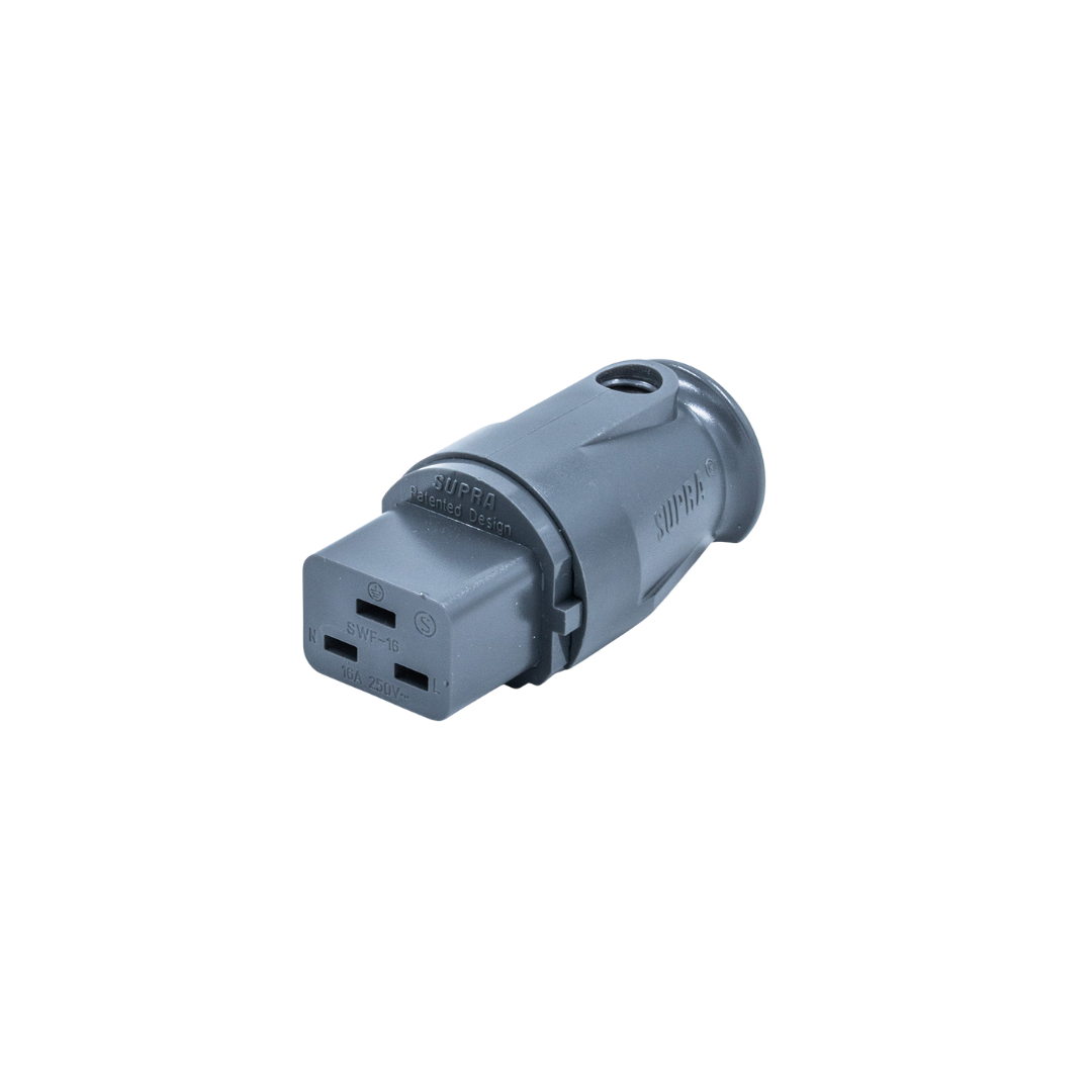 SUPRA LoRad 3x2.5mm Power Cable with C:19 16/20AMP IEC options