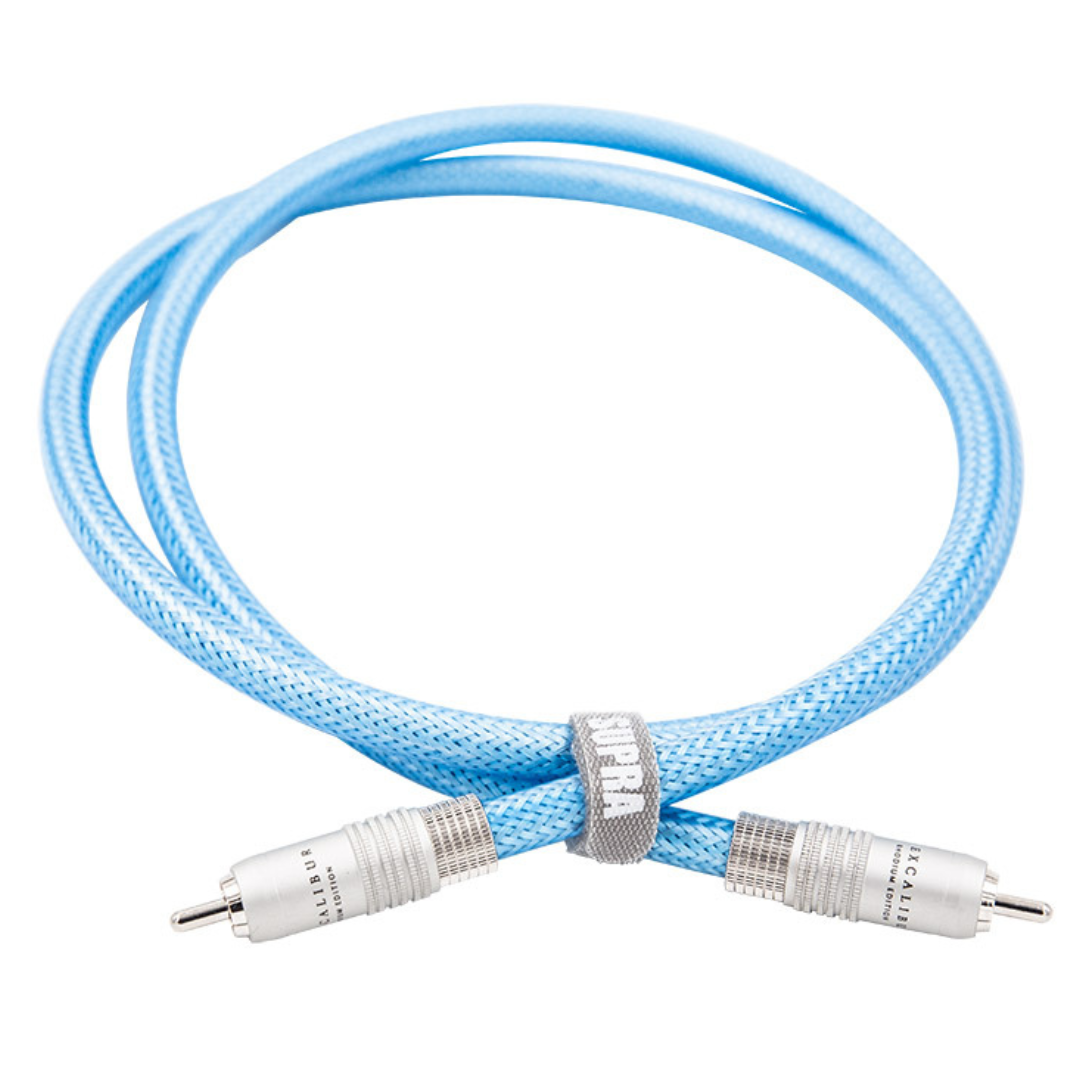 SUPRA EXCALIBUR RHODIUM DIGITAL RCA COAXIAL INTERCONNECT CABLE