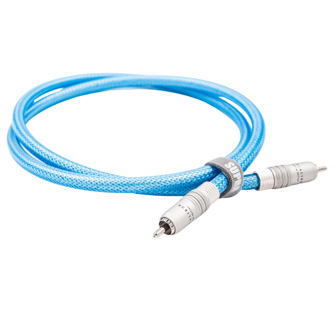 SUPRA EXCALIBUR RHODIUM DIGITAL RCA COAXIAL INTERCONNECT CABLE