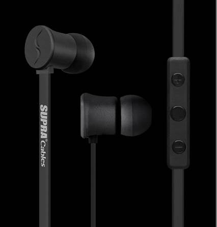SOUND BY SWEDEN - NERO KEVLAR BLACK - EARBUDS
