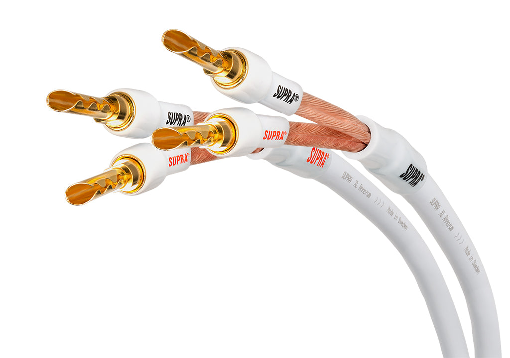 SUPRA XL ANNORUM BI-WIRE - 4 X1.6mm SPEAKER CABLES