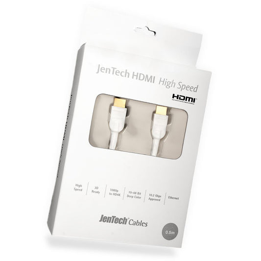 SUPRA JENTECH HDMI 2.0 HIGH SPEED ETHERNET WHITE (DISCONTINUED)