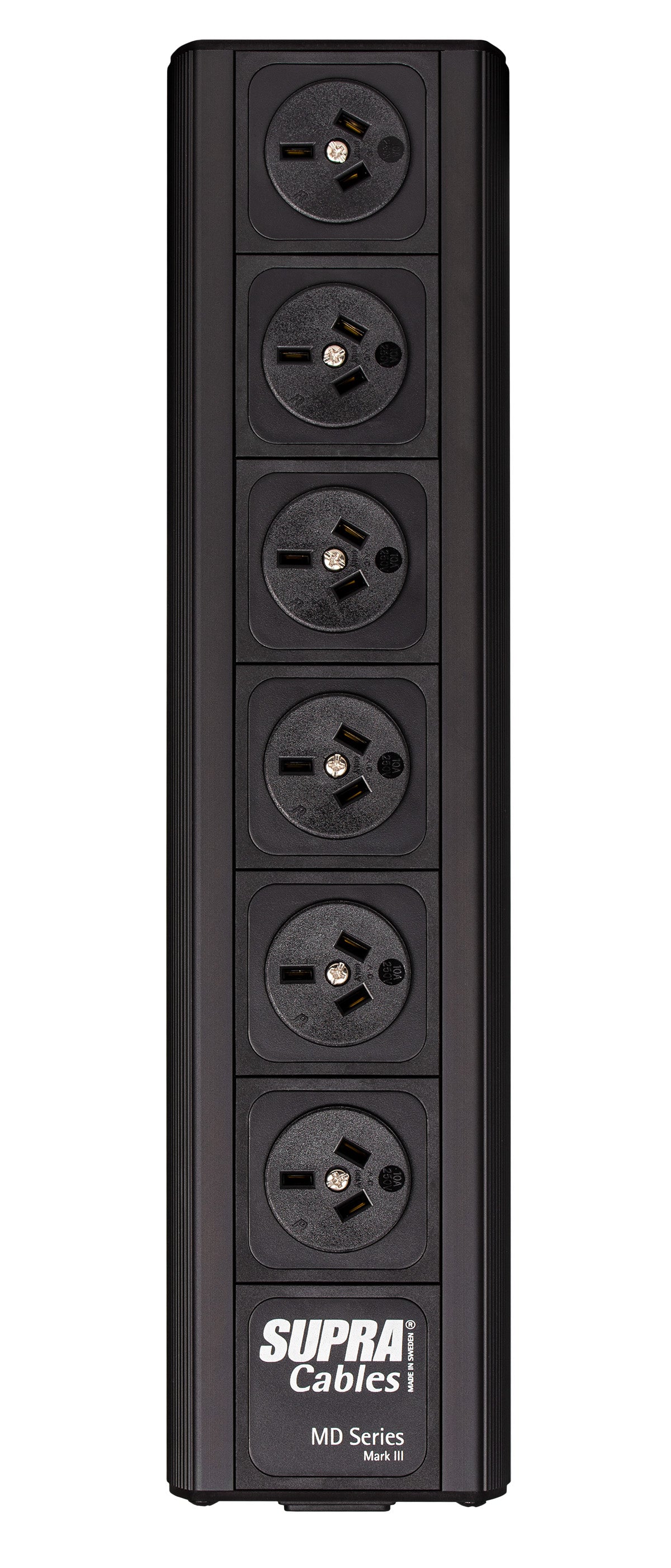 SUPRA MAINS POWER BLOCK MD06-AUS/NZ SPC BLACK