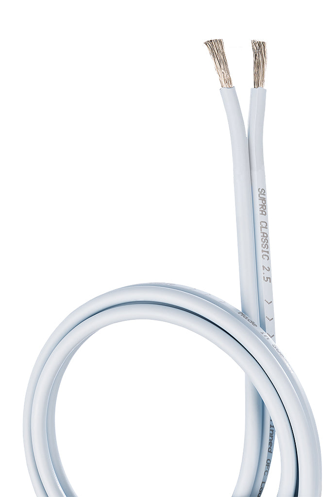 Supra Classic 2 x 2.5mm - Nakamichi Terminated Speaker Cable