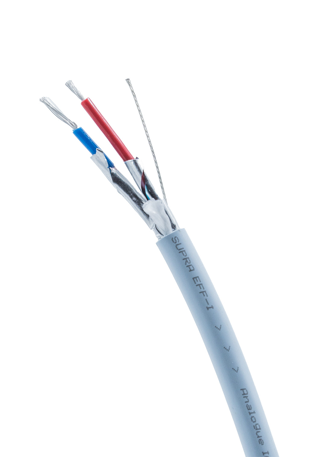 SUPRA EFF-ISL -  RCA SILVER PLATED AUDIO ANALOGUE INTERCONNECT CABLE