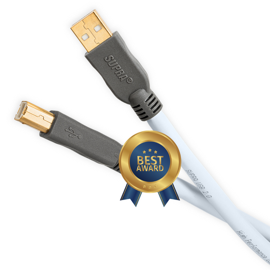 SUPRA USB 2.0 - HI-SPEED, TYPE A-B DIGITAL INTERCONNECT