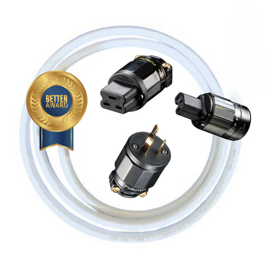 SUPRA LoRad 3x2.5mm Power Cable with FURUTECH Plug Options
