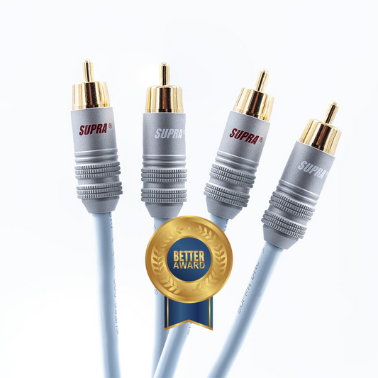 SUPRA DAC-X AUDIO - ANALOGUE  INTERCONNECT CABLE