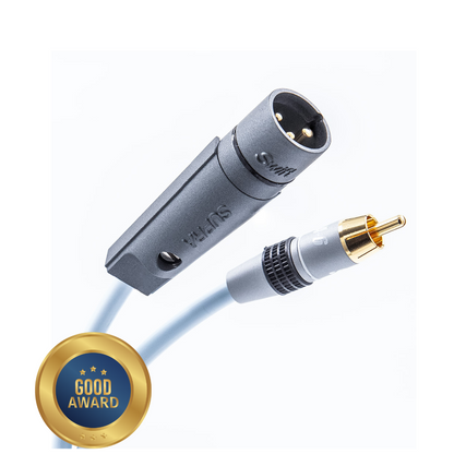 SUPRA SUB LINK 1RCA - 1XLR M AUDIO INTERCONNECT