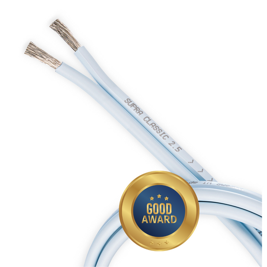 Supra Classic 2 x 2.5mm DIY UN-Terminated Speaker Cable