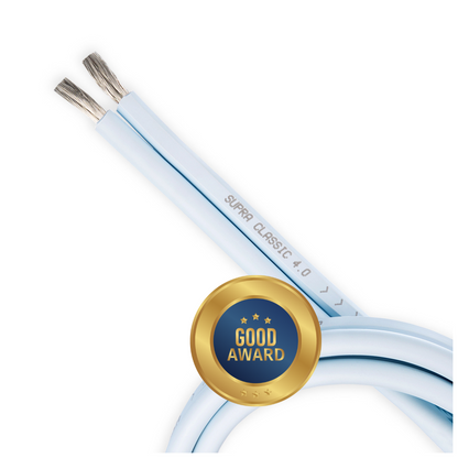 Supra Classic 2 x 4.0mm DIY UN-Terminated Speaker Cable