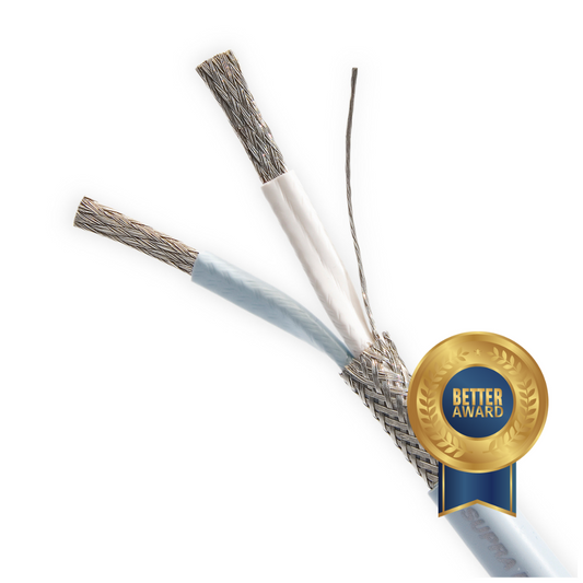 SUPRA PLY 2 x3.4S DIY UNTERMINATED SHIELDED SPEAKER CABLE