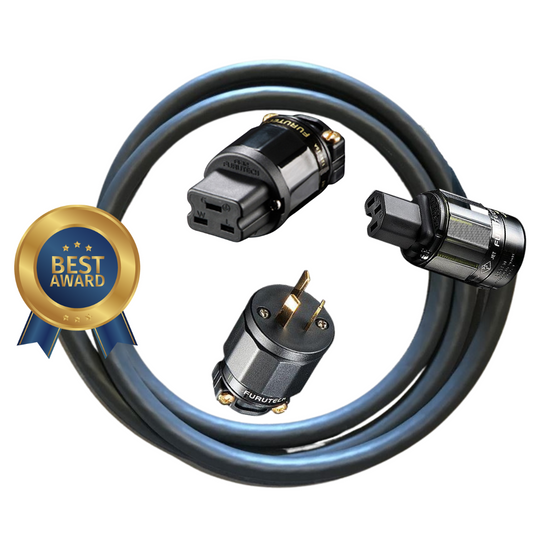 SUPRA LoRad 3x2.5 SPC (Silver Plated Copper) Power Cable With FURUTECH Plug Options