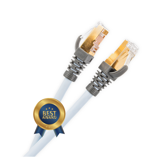 SUPRA CAT 8 LAN-40 G/BIT P/SEC / ETHERNET NETWORK PATCH CABLE
