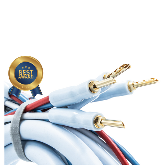 SUPRA QUADRAX 2X 4.0mm 2-2 PLUG FULL RANGE SPEAKER CABLES