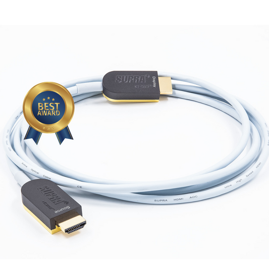 SUPRA HDMI 2.1 AOC 8K HDR / UHD - ACTIVE OPTICAL CABLE 48 Gbps