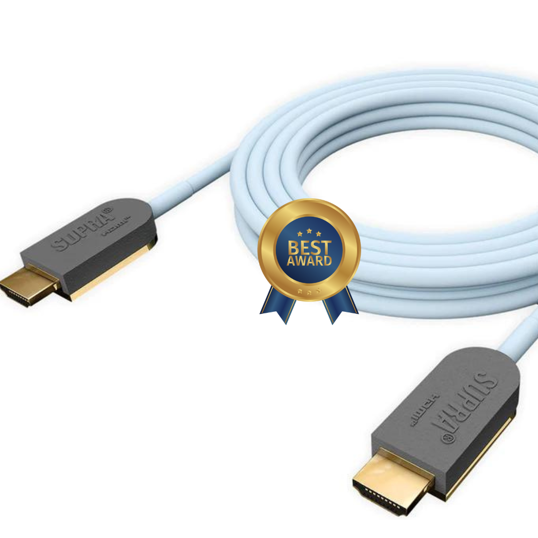 SUPRA HDMI 2.1 AOC 8K HDR / UHD - ACTIVE OPTICAL CABLE 48 Gbps