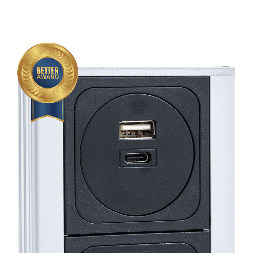 SUPRA MAINS POWER BLOCK MD05/SP -AUS/NZ SURGE PROTECTION with USB A/C
