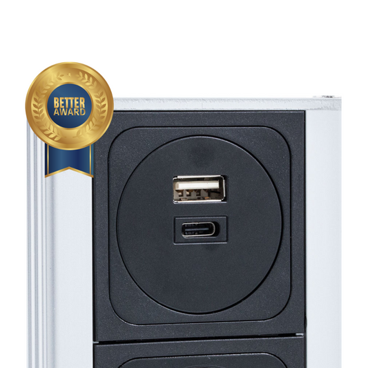 SUPRA MAINS POWER BLOCK MD06-AUS/NZ with USB A/C