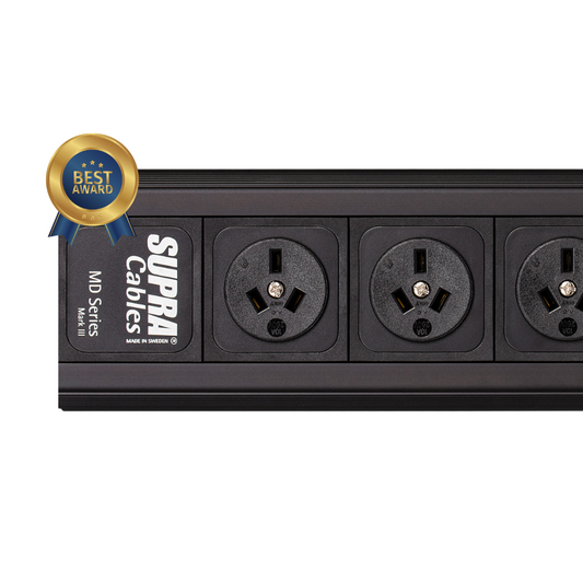 SUPRA MAINS POWER BLOCK MD06-AUS/NZ SPC BLK
