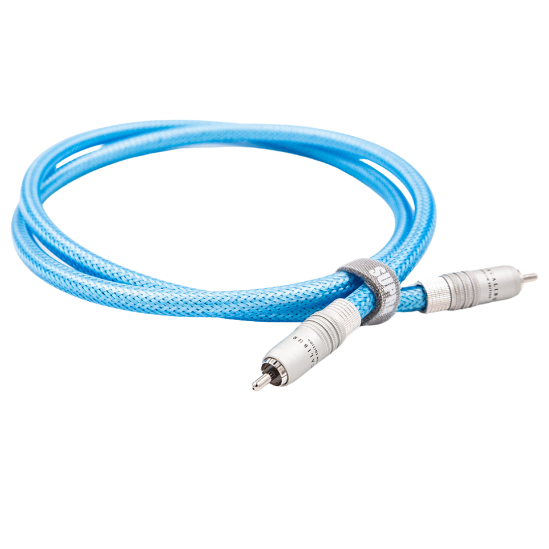 SUPRA EXCALIBUR RHODIUM  DIGITAL RCA COAXIAL INTERCONNECT CABLE