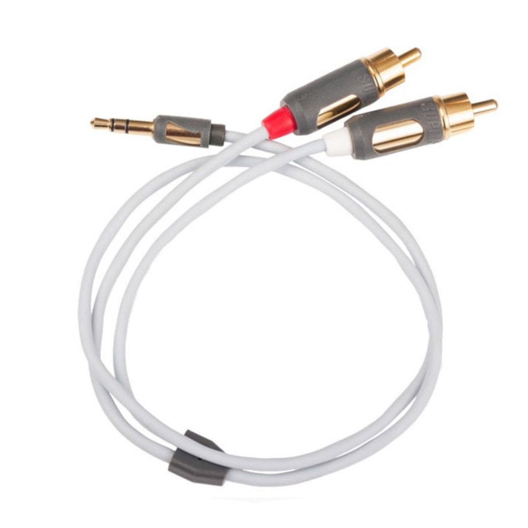 SUPRA MP CABLE- 2RCA 3.5MM STEREO MINI PLUG INTERCONNECT – SupraCablesNZ