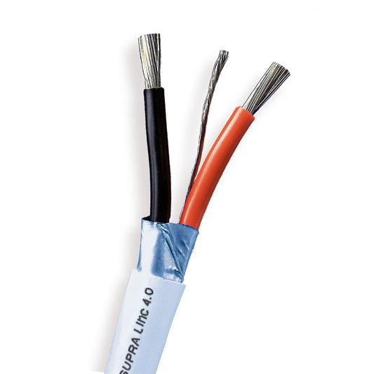 SUPRA LINC 2 x 2.5mm Shielded DIY UN-Terminated Speaker Cable