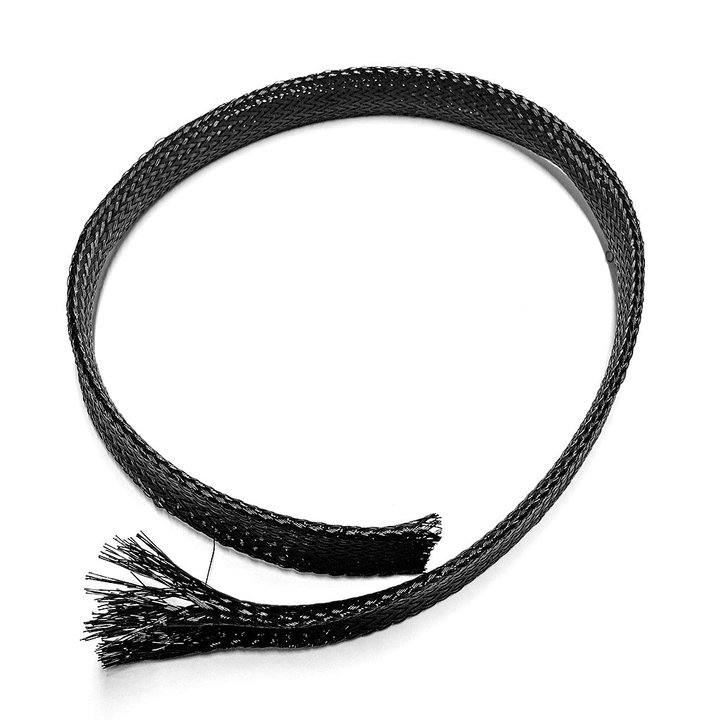 SUPRA NYLON BRAID 15 BLACK - 10 MTR  NYLON SLEEVING KIT